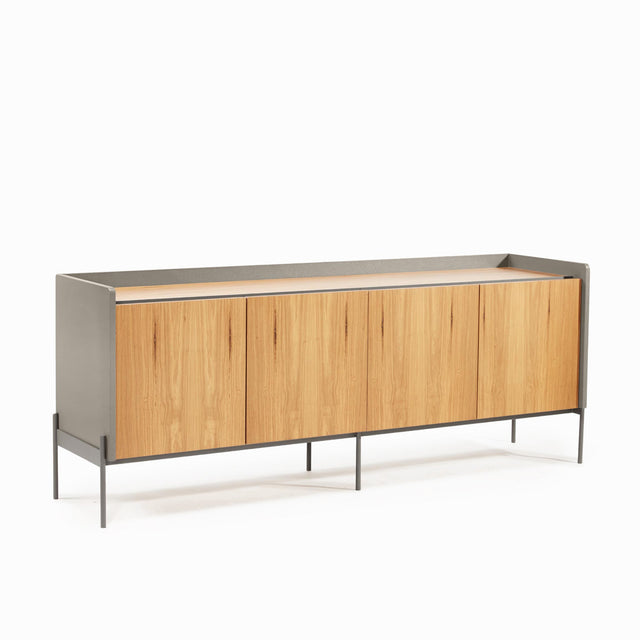 Comoda Baja Yerta - 4 Puertas - Talleres Sustentables
