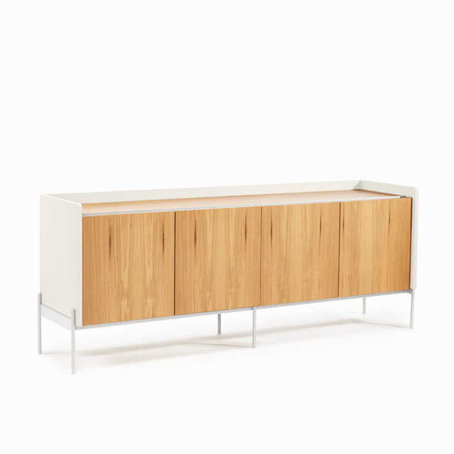 Comoda Baja Yerta - 4 Puertas - Talleres Sustentables